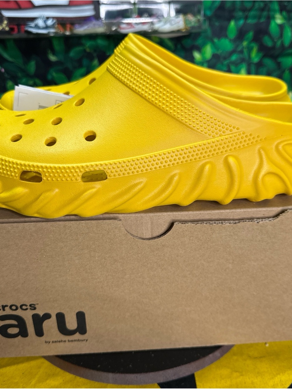 Crocs The Saru Clog X Saleh Bembury Citrine Size 11M